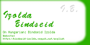 izolda bindseid business card